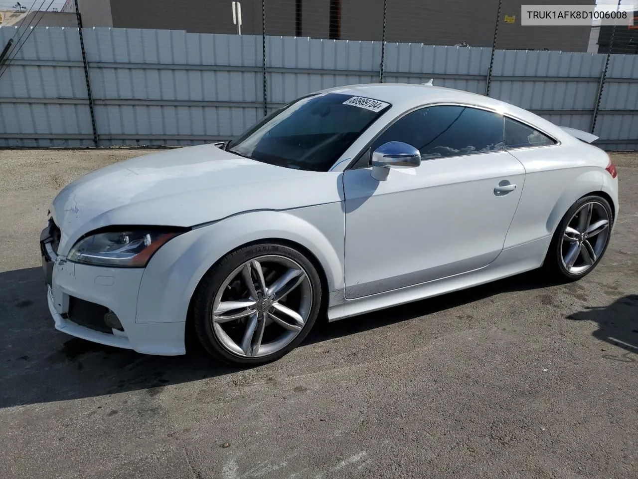 2013 Audi Tts Prestige VIN: TRUK1AFK8D1006008 Lot: 80989704