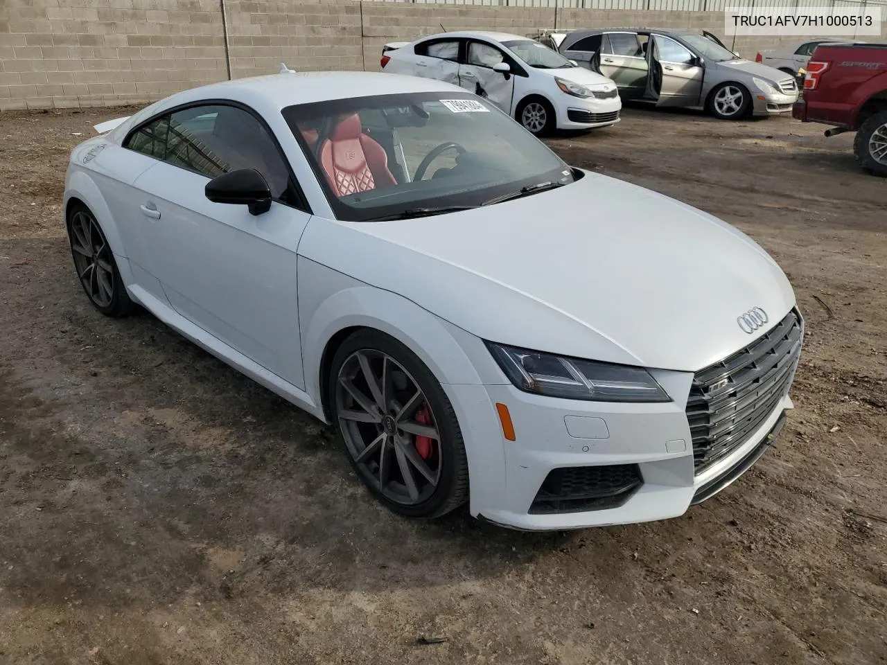 2017 Audi Tts VIN: TRUC1AFV7H1000513 Lot: 79941884