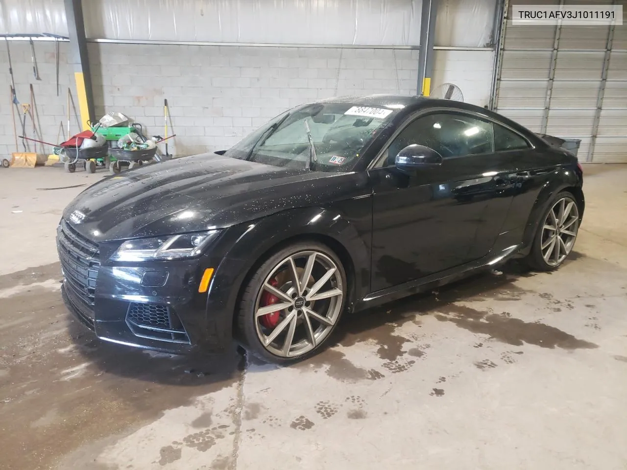 2018 Audi Tts VIN: TRUC1AFV3J1011191 Lot: 78847004