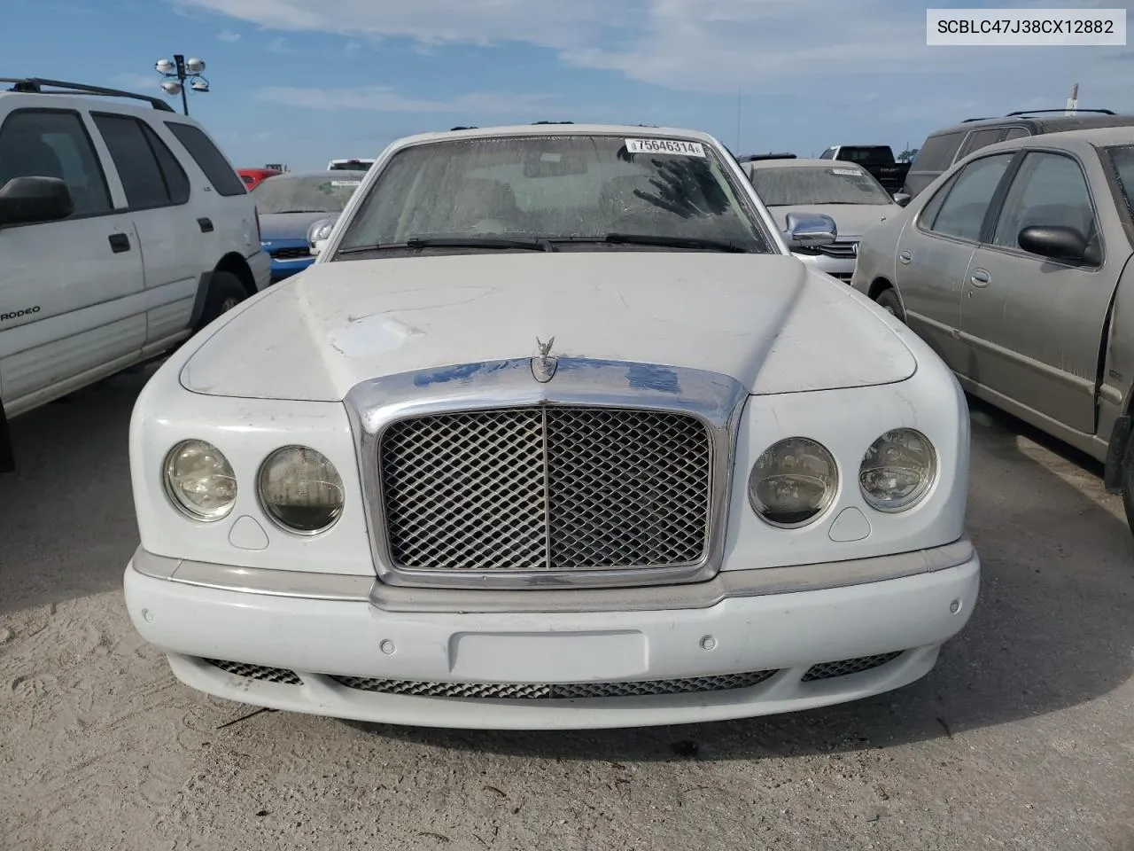 2008 Bentley Arnage R VIN: SCBLC47J38CX12882 Lot: 75646314