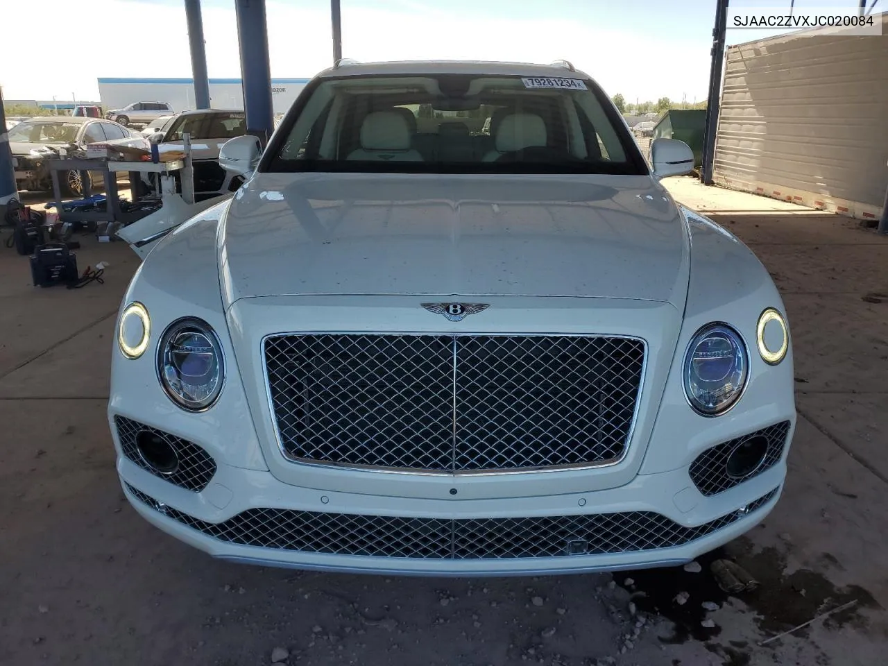 2018 Bentley Bentayga VIN: SJAAC2ZVXJC020084 Lot: 79281234