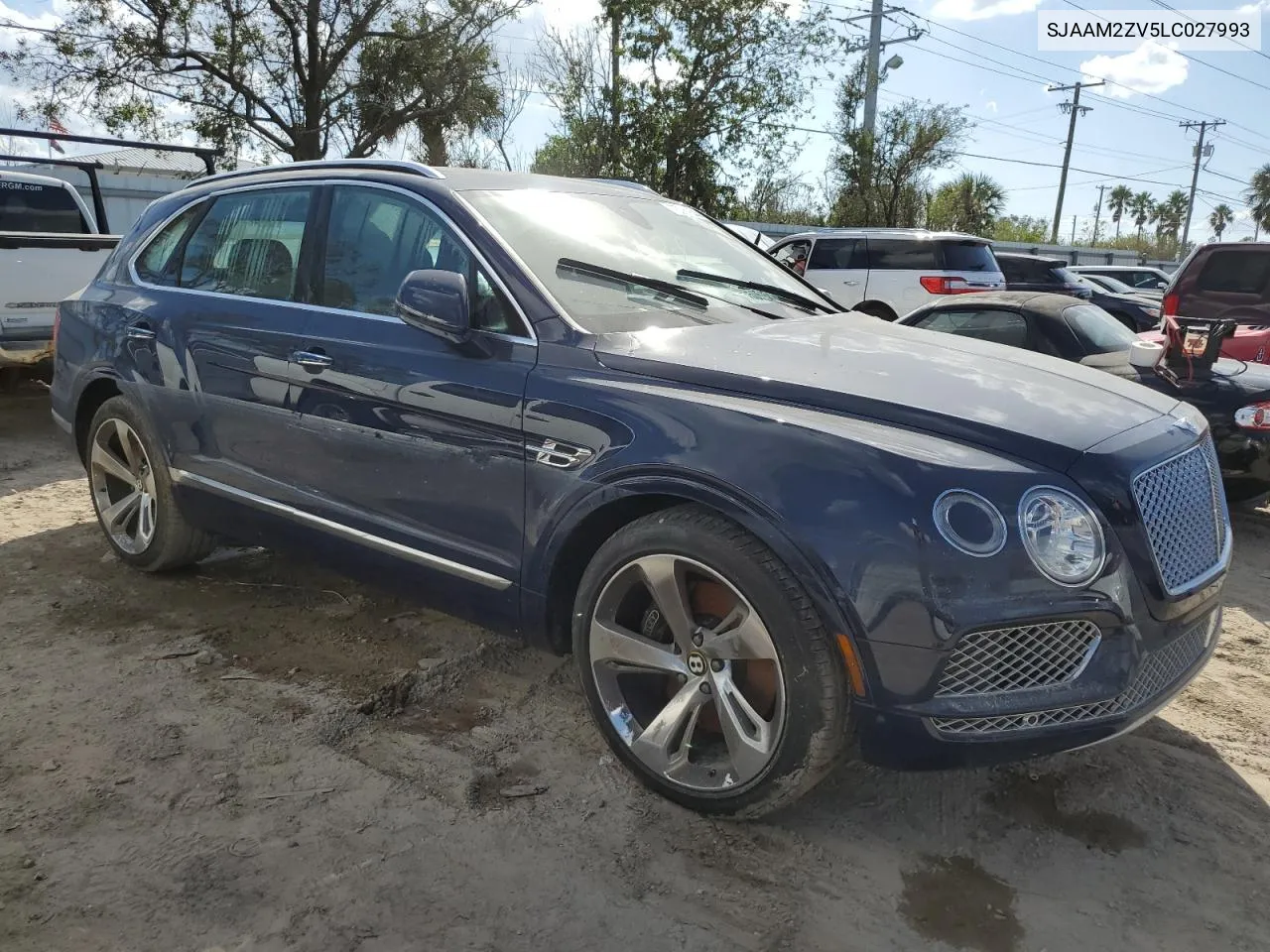 2020 Bentley Bentayga VIN: SJAAM2ZV5LC027993 Lot: 77592844