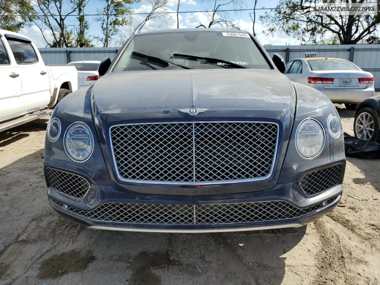 2020 Bentley Bentayga VIN: SJAAM2ZV5LC027993 Lot: 77592844