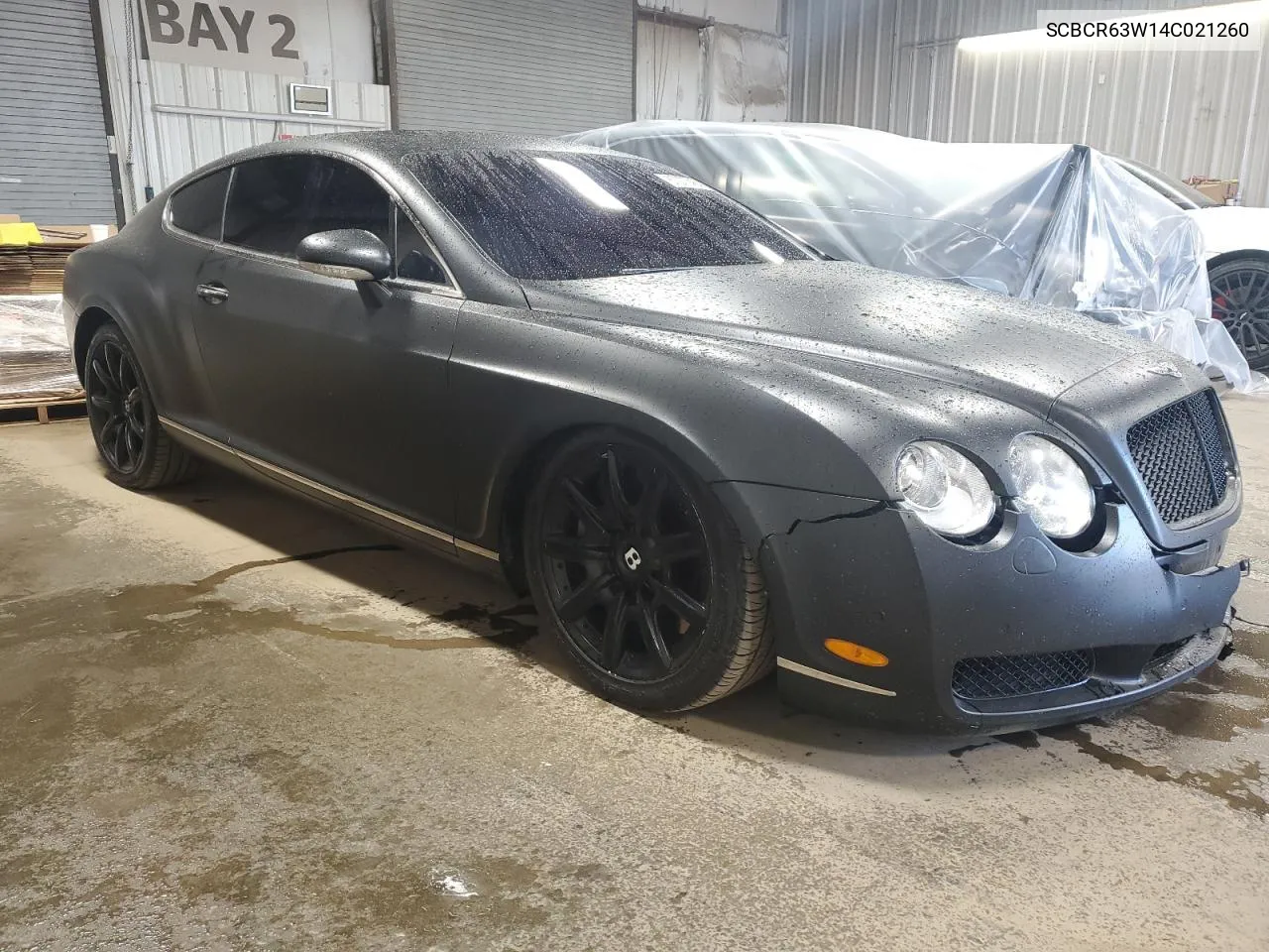 2004 Bentley Continental Gt VIN: SCBCR63W14C021260 Lot: 67277464