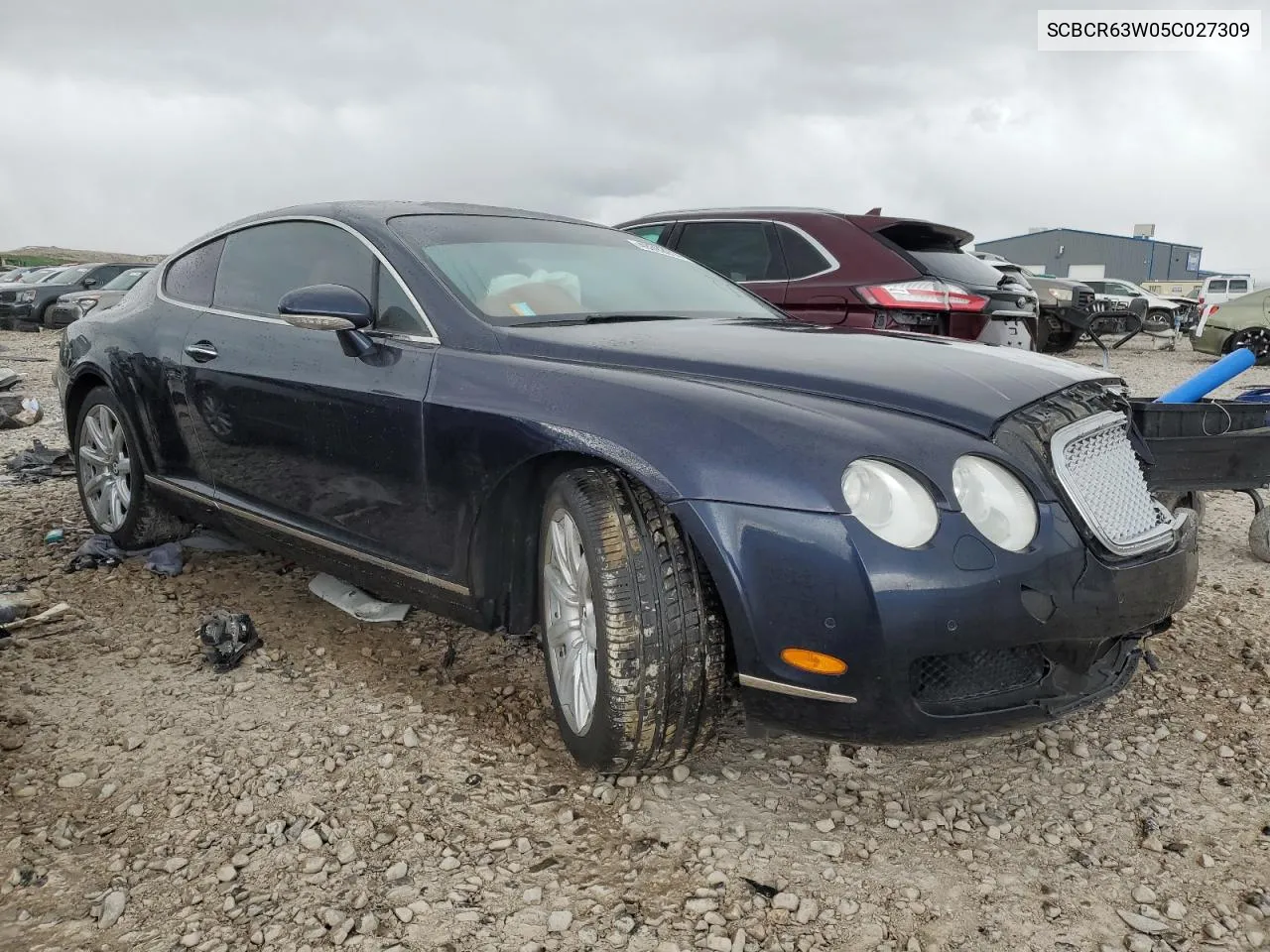 2005 Bentley Continental Gt VIN: SCBCR63W05C027309 Lot: 49392014