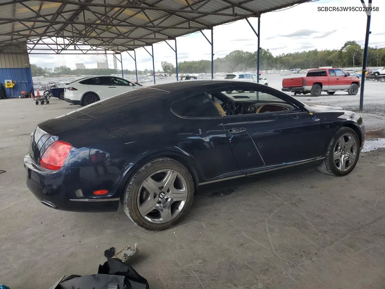 2005 Bentley Continental Gt VIN: SCBCR63W95C028958 Lot: 72158834