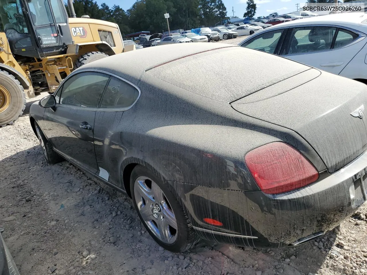 2005 Bentley Continental Gt VIN: SCBCR63W25C026260 Lot: 79653834