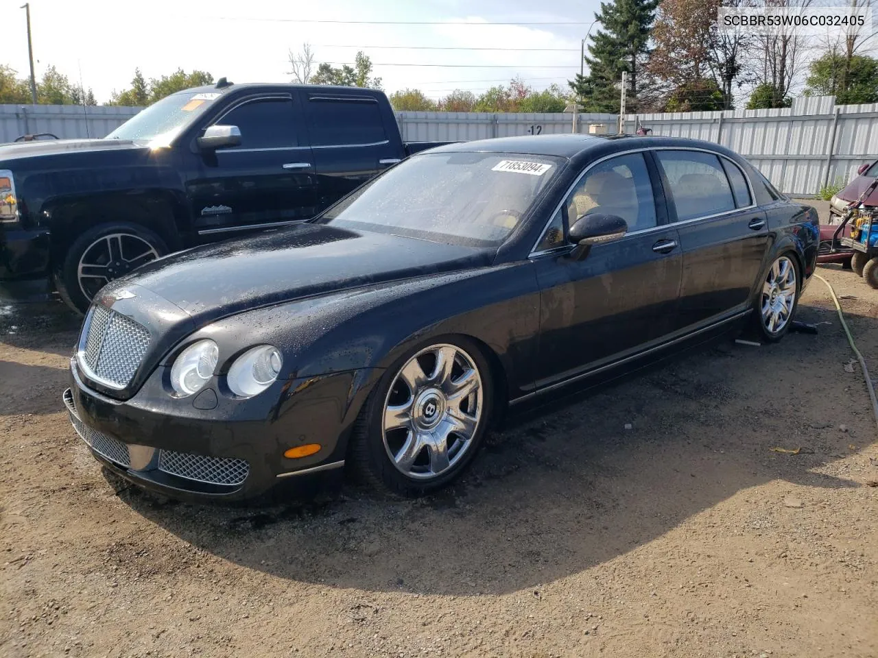 2006 Bentley Continental Flying Spur VIN: SCBBR53W06C032405 Lot: 71853094