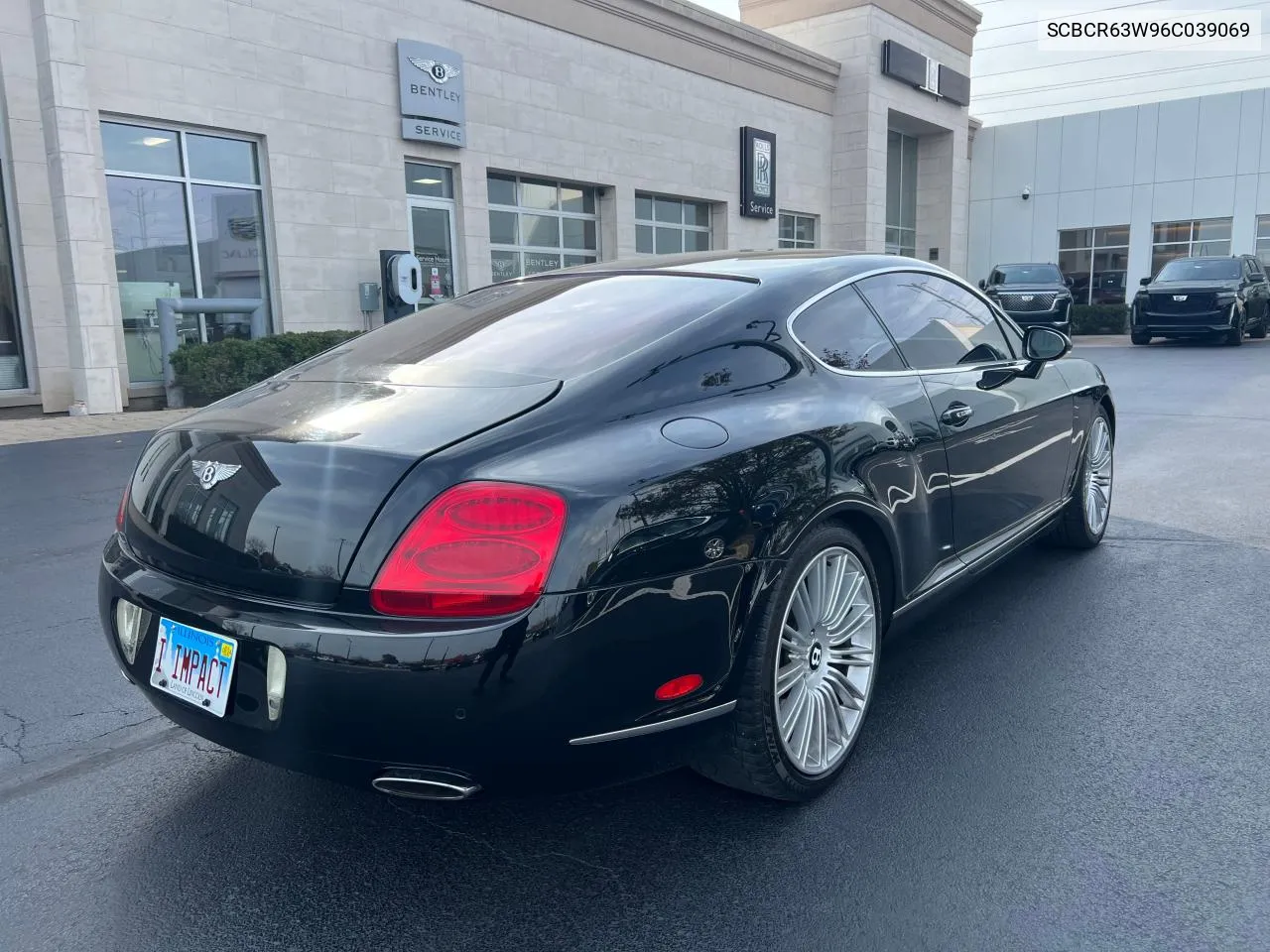 2006 Bentley Continental Gt VIN: SCBCR63W96C039069 Lot: 78902894