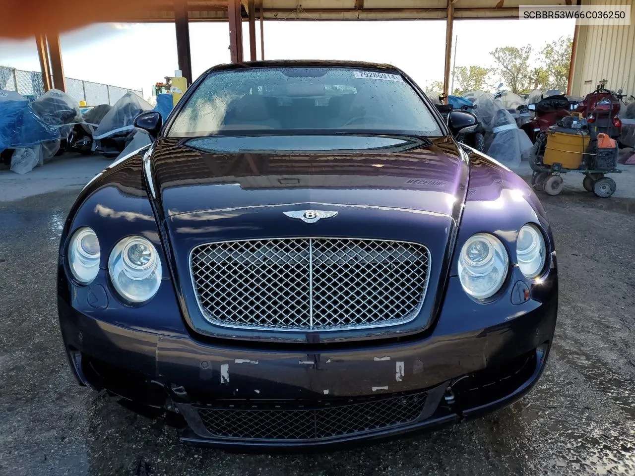 2006 Bentley Continental Flying Spur VIN: SCBBR53W66C036250 Lot: 79286914