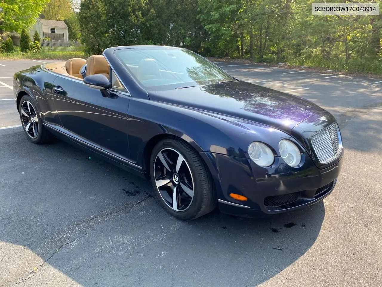 2007 Bentley Continenta VIN: SCBDR33W17C043914 Lot: 79997774