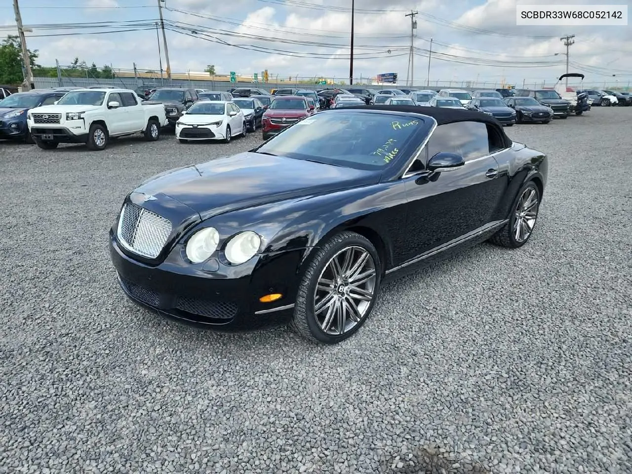 SCBDR33W68C052142 2008 Bentley Continental Gtc