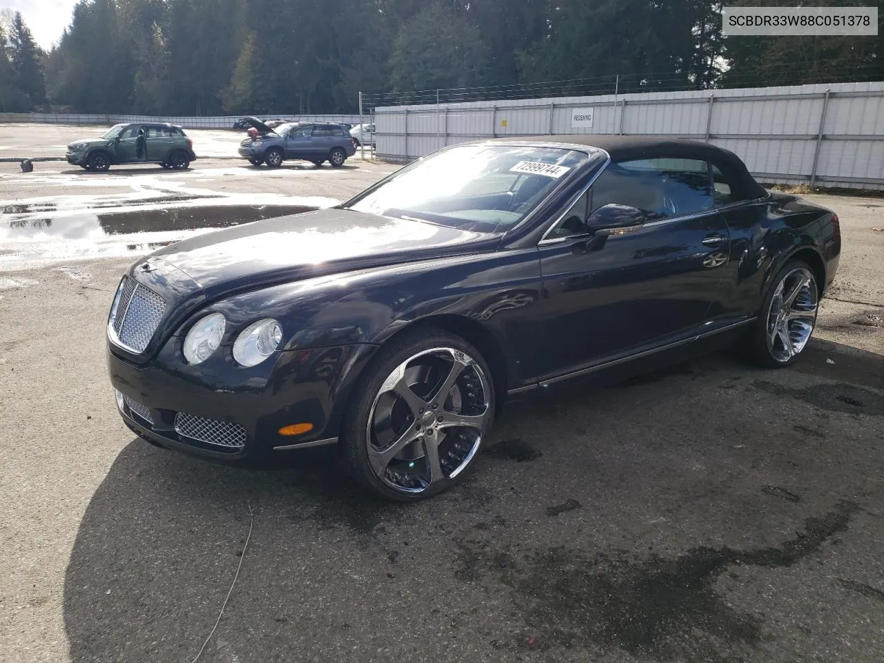 SCBDR33W88C051378 2008 Bentley Continental Gtc