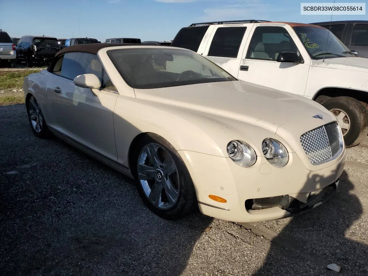 2008 Bentley Continental Gtc VIN: SCBDR33W38C055614 Lot: 75171604