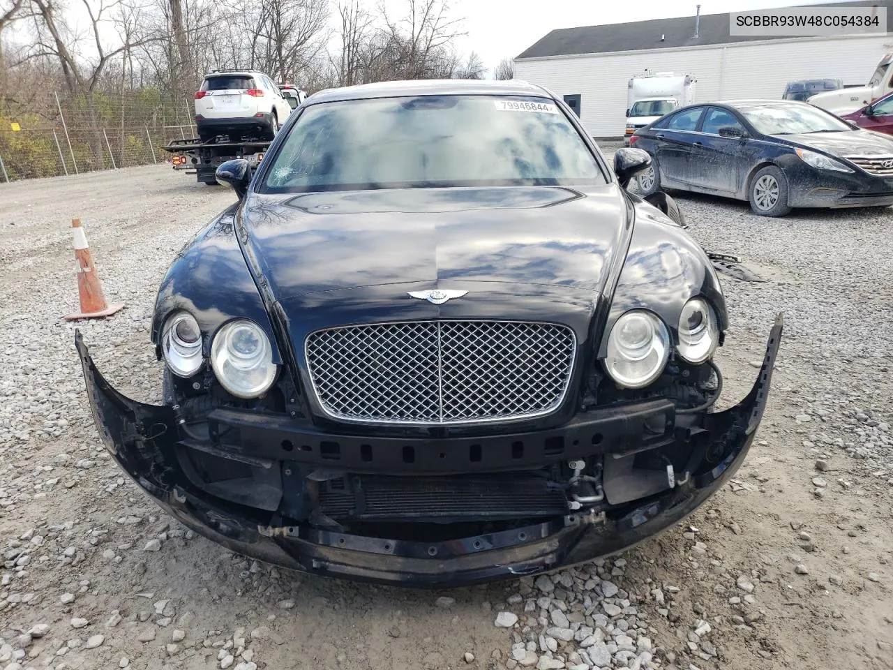 2008 Bentley Continental Flying Spur VIN: SCBBR93W48C054384 Lot: 79946844