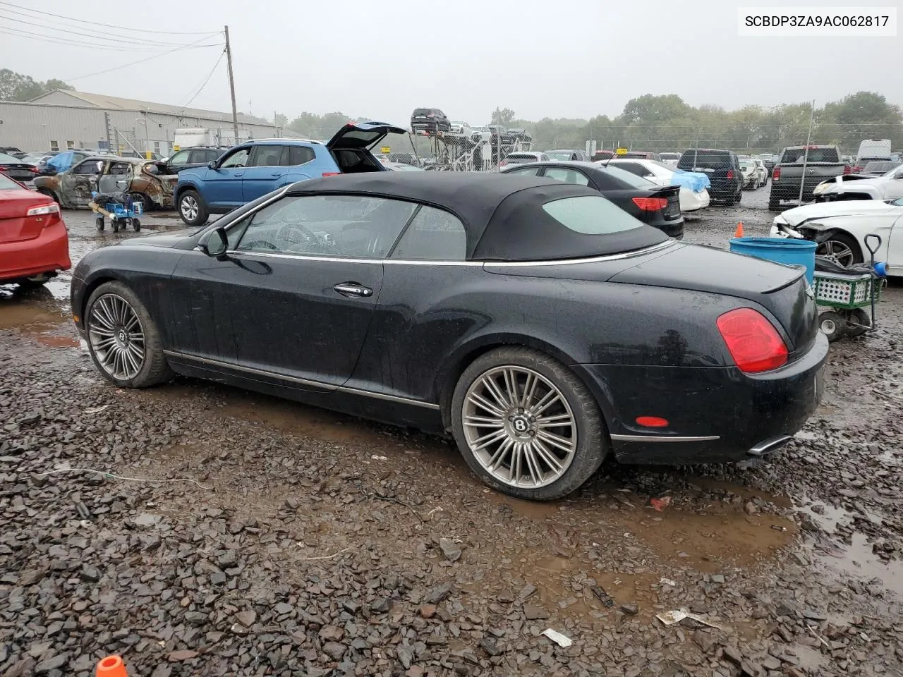 2010 Bentley Continental Gtc Speed VIN: SCBDP3ZA9AC062817 Lot: 73522504