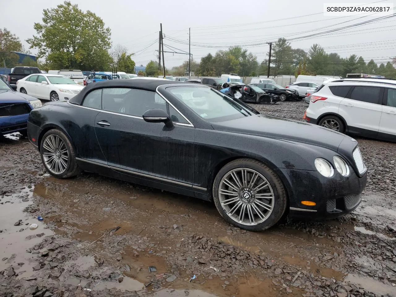 SCBDP3ZA9AC062817 2010 Bentley Continental Gtc Speed