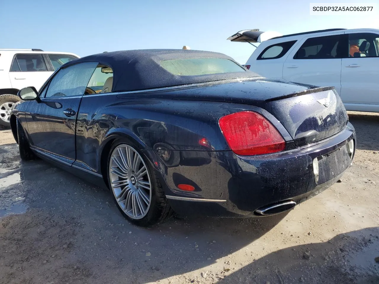 2010 Bentley Continental Gtc Speed VIN: SCBDP3ZA5AC062877 Lot: 74904174