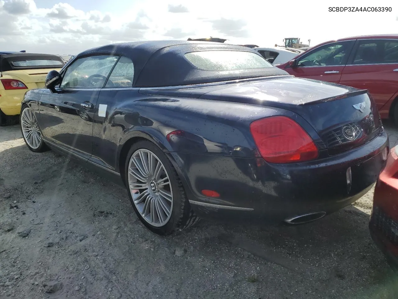 2010 Bentley Continental Gtc Speed VIN: SCBDP3ZA4AC063390 Lot: 75495014