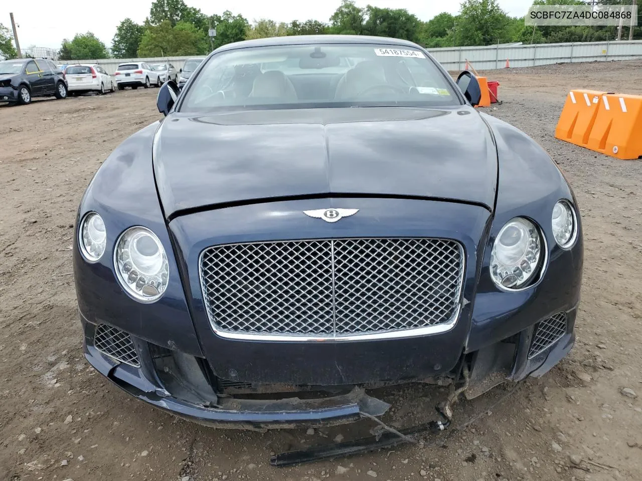 2013 Bentley Continental Gt Speed VIN: SCBFC7ZA4DC084868 Lot: 54187554