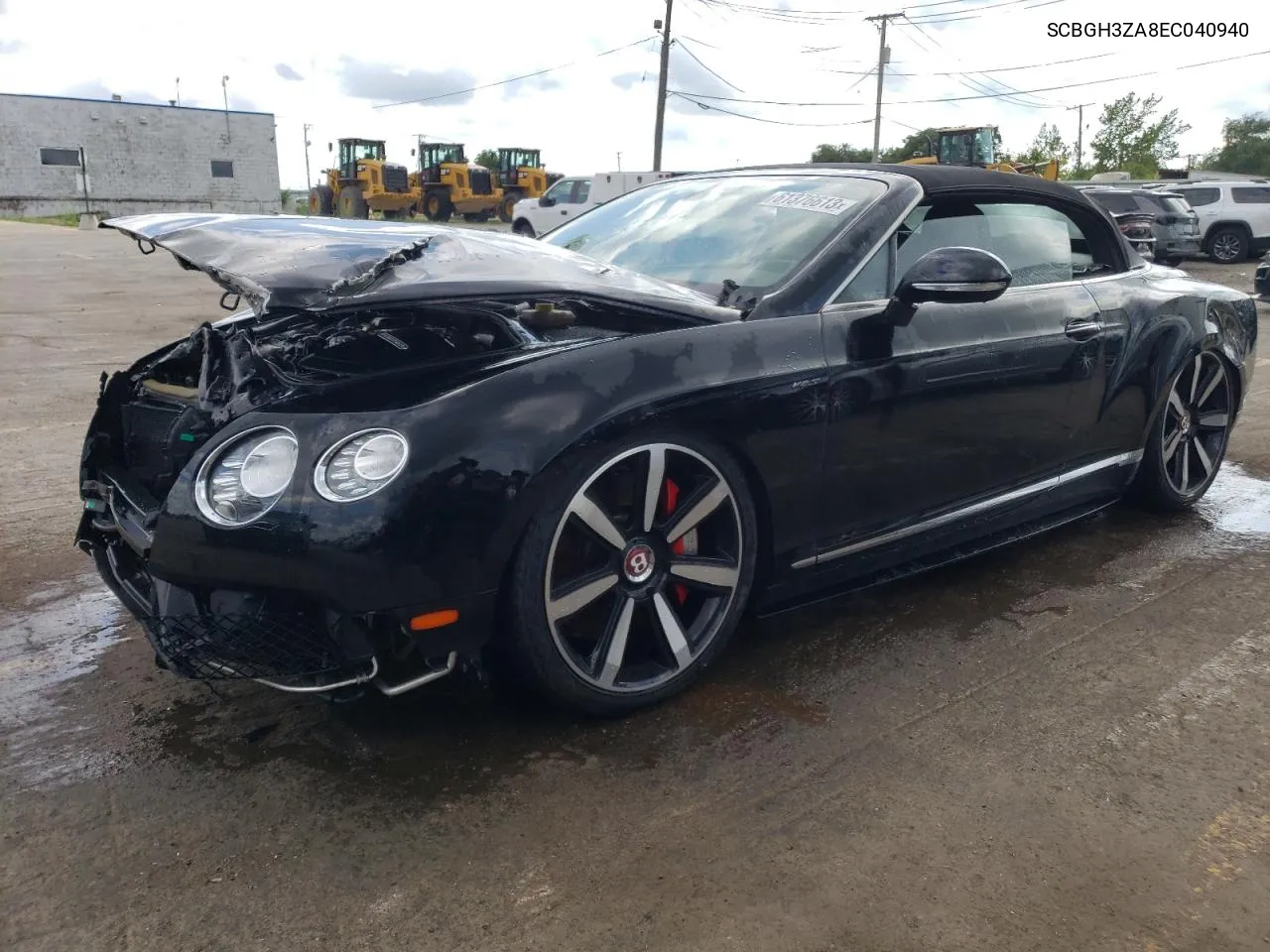 2014 Bentley Continental Gt V8 S VIN: SCBGH3ZA8EC040940 Lot: 64830564