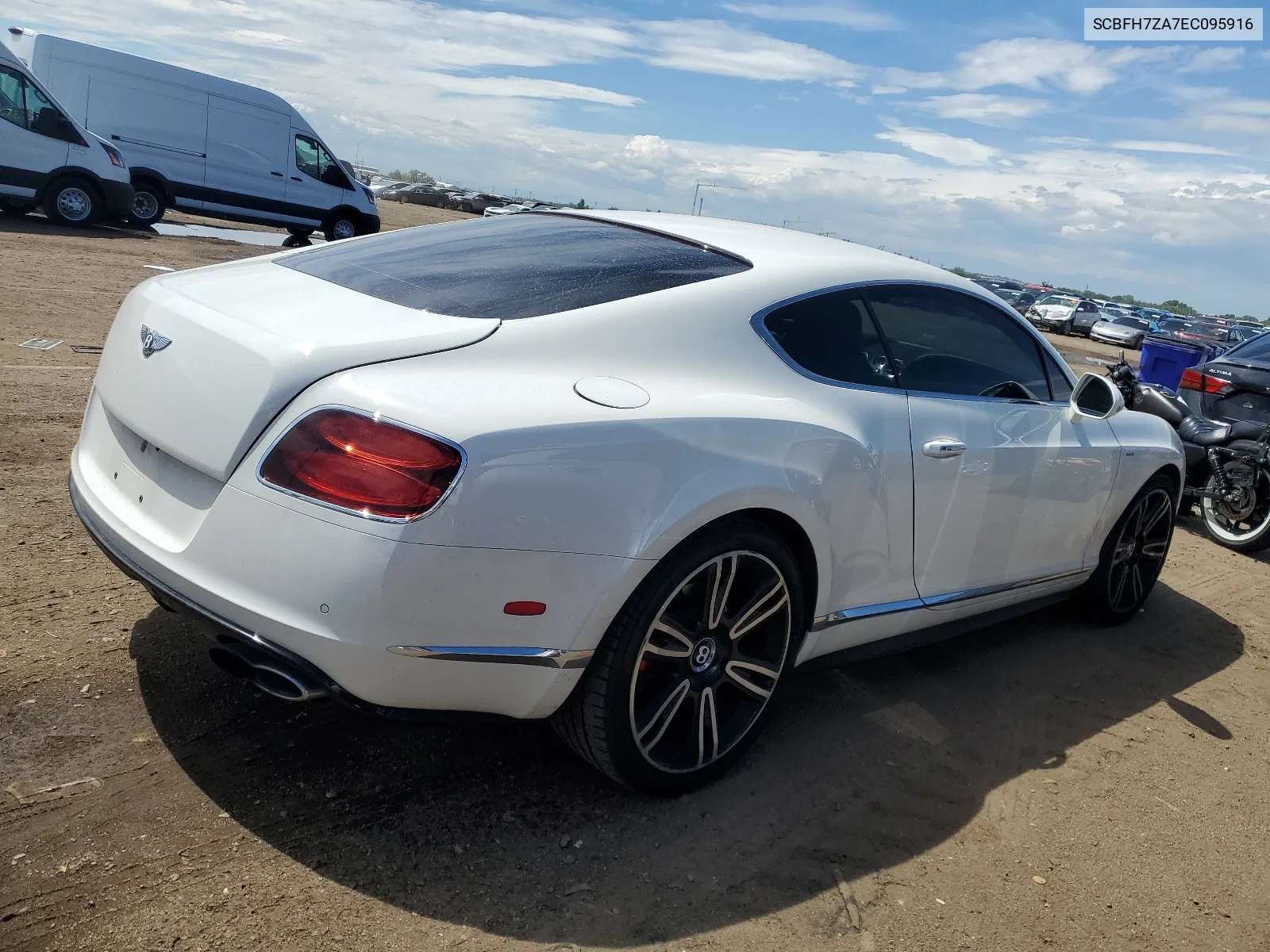 2014 Bentley Continental Gt V8 S VIN: SCBFH7ZA7EC095916 Lot: 68966364