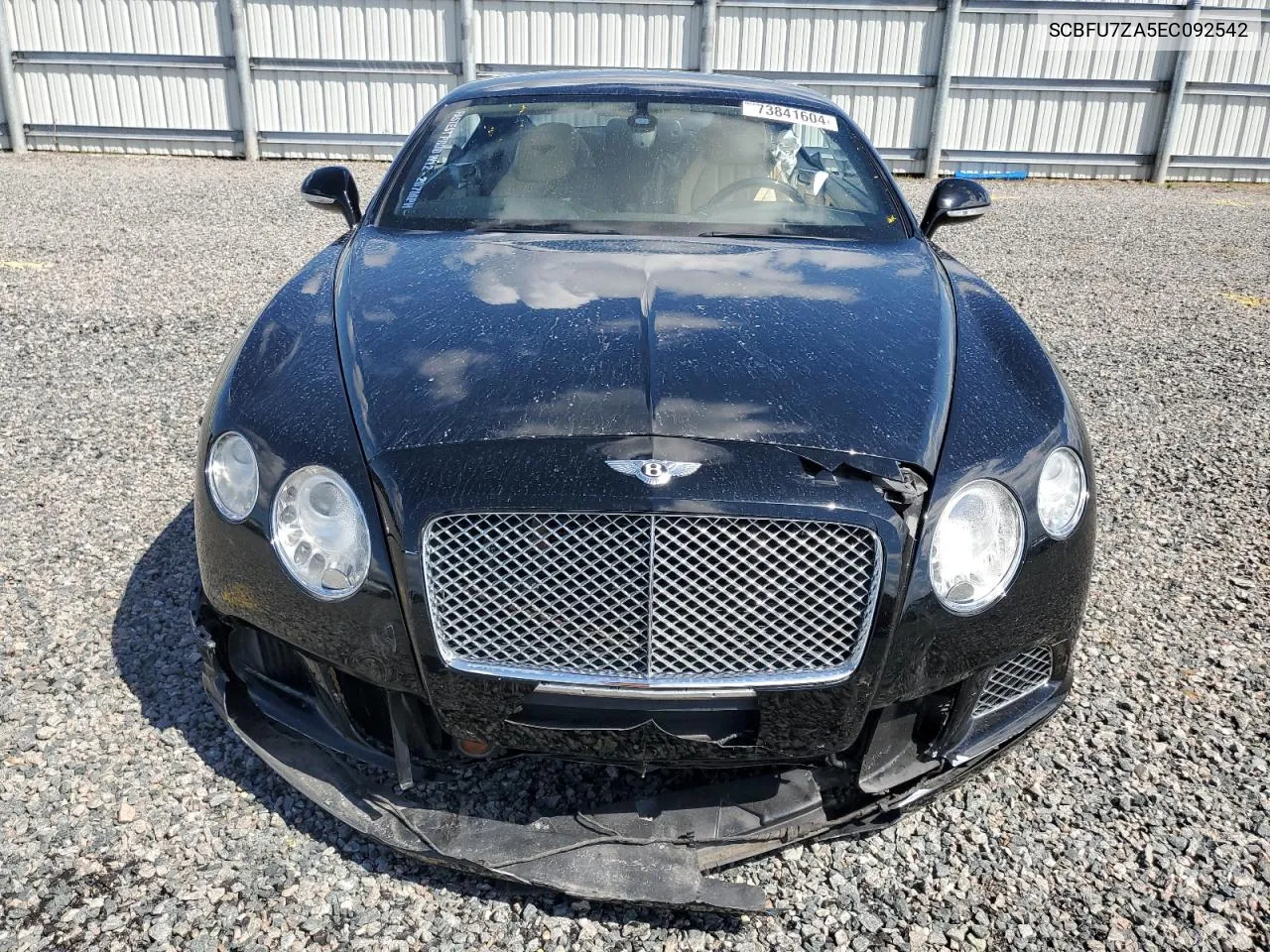 SCBFU7ZA5EC092542 2014 Bentley Continental Gt