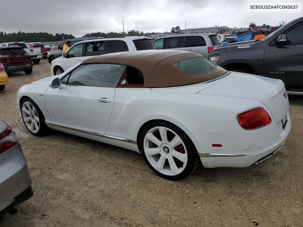 SCBGU3ZA4FC043637 2015 Bentley Continental Gtc