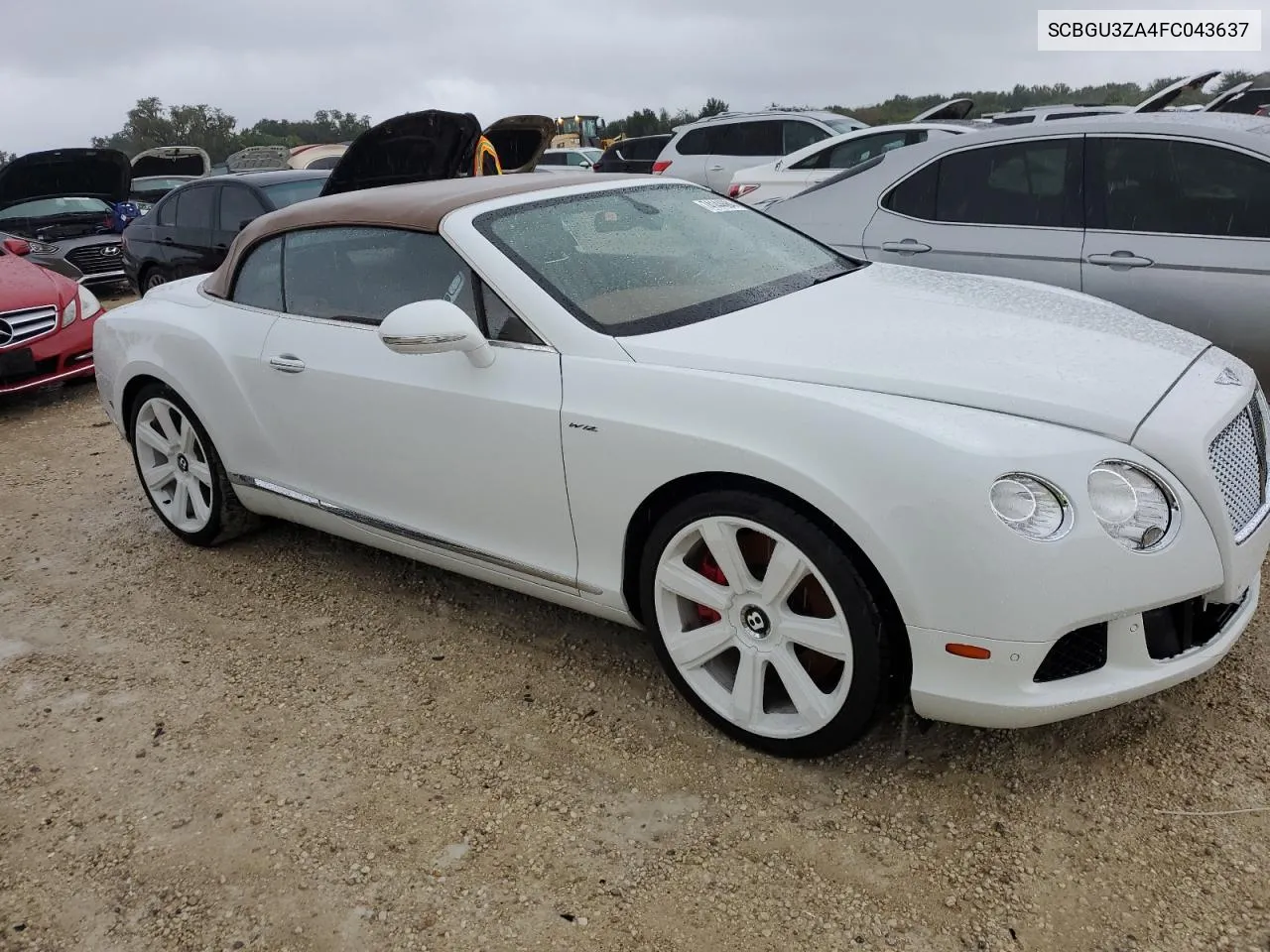 SCBGU3ZA4FC043637 2015 Bentley Continental Gtc