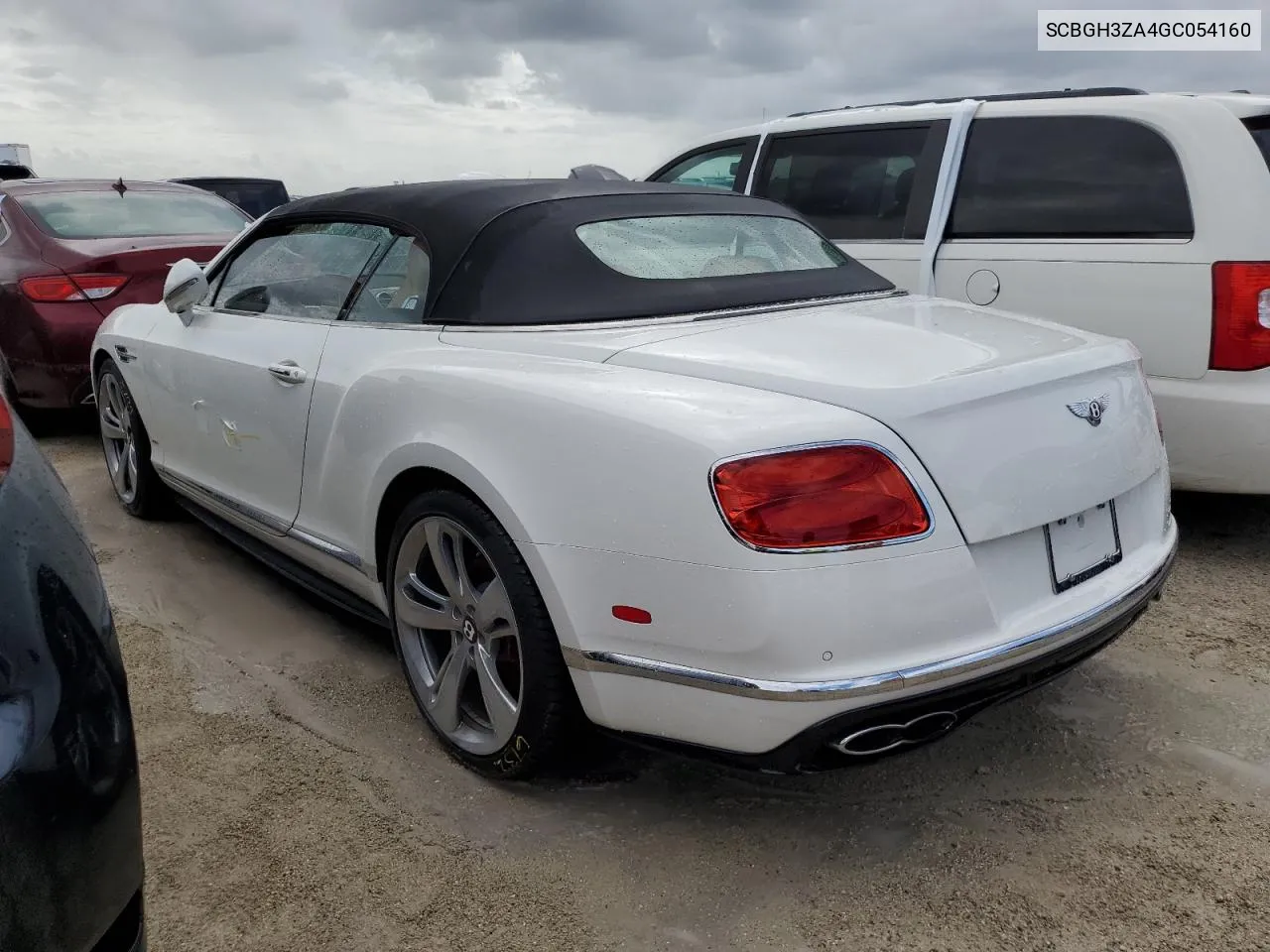 2016 Bentley Continental Gt V8 S VIN: SCBGH3ZA4GC054160 Lot: 74048054