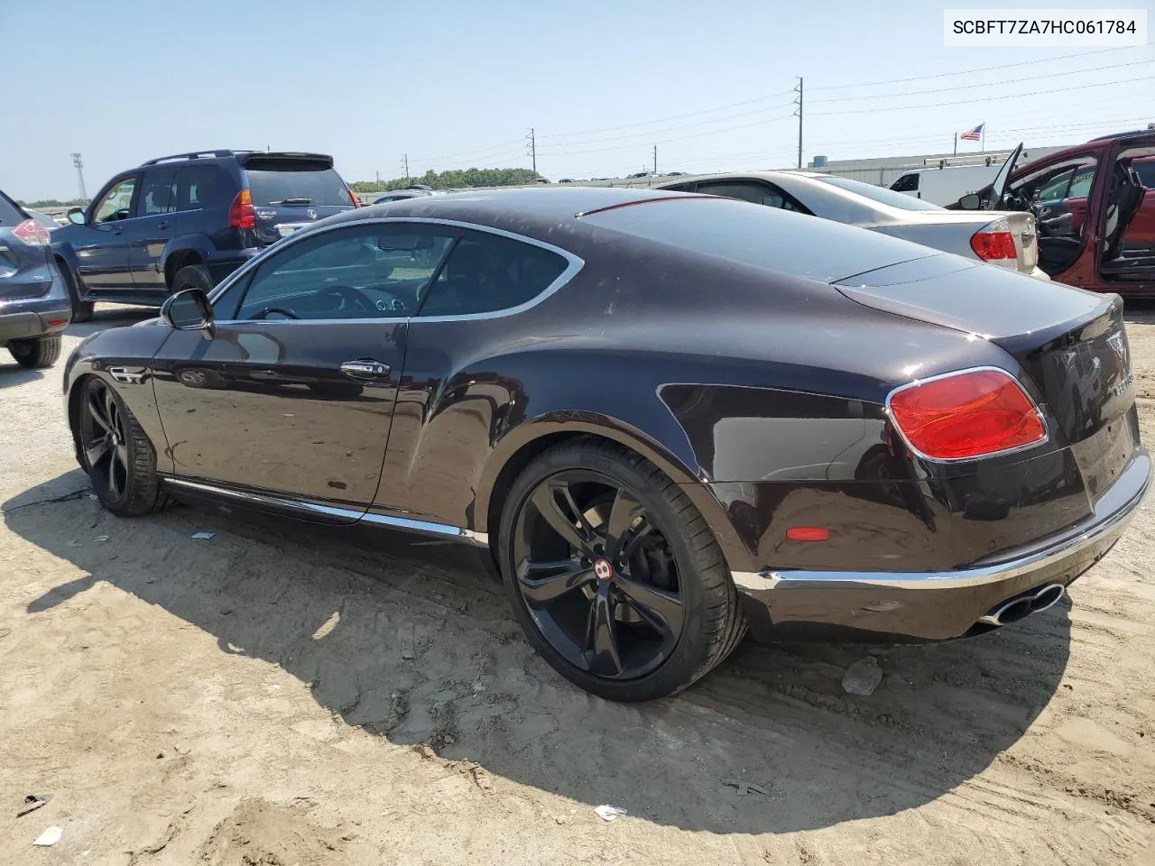 2017 Bentley Continental Gt V8 VIN: SCBFT7ZA7HC061784 Lot: 67612394