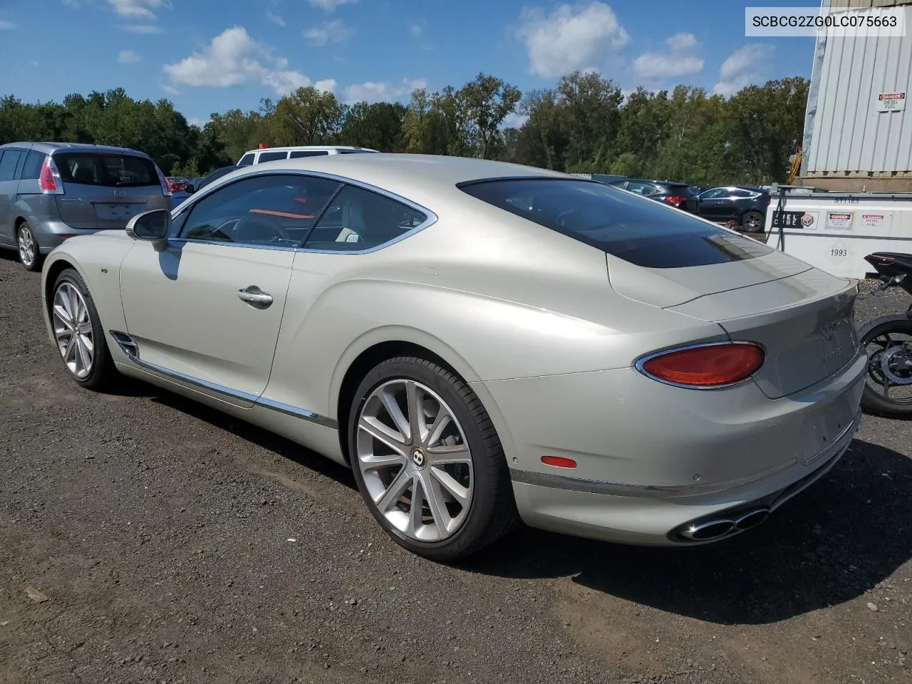 2020 Bentley Continental Gt VIN: SCBCG2ZG0LC075663 Lot: 69372814