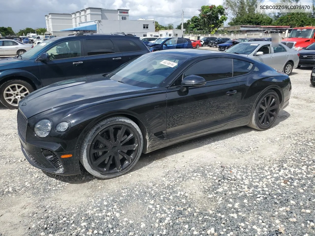 2020 Bentley Continental Gt VIN: SCBCG2ZG9LC075970 Lot: 70276814