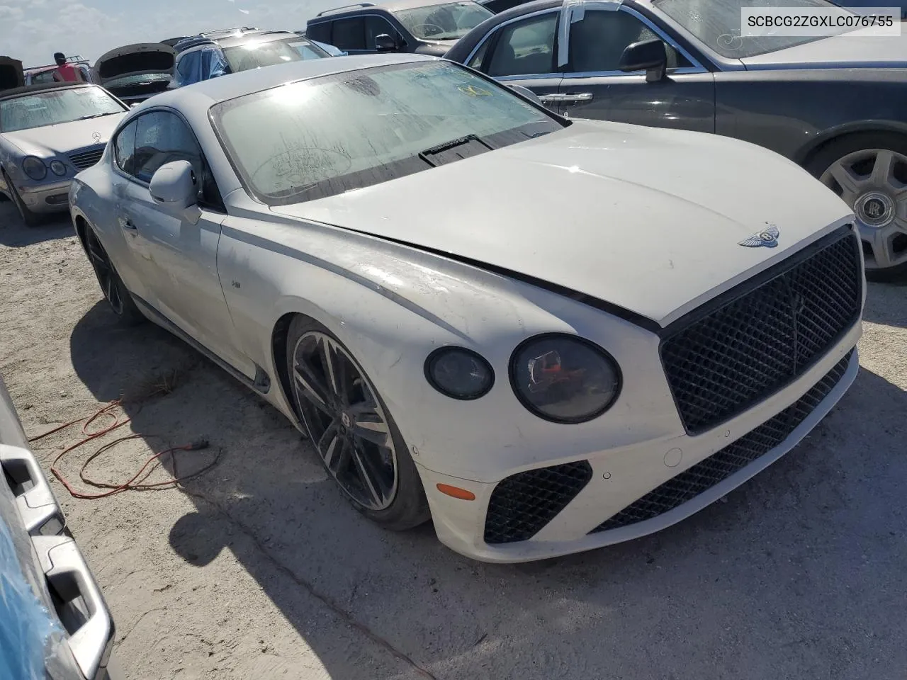 2020 Bentley Continental Gt VIN: SCBCG2ZGXLC076755 Lot: 75699524