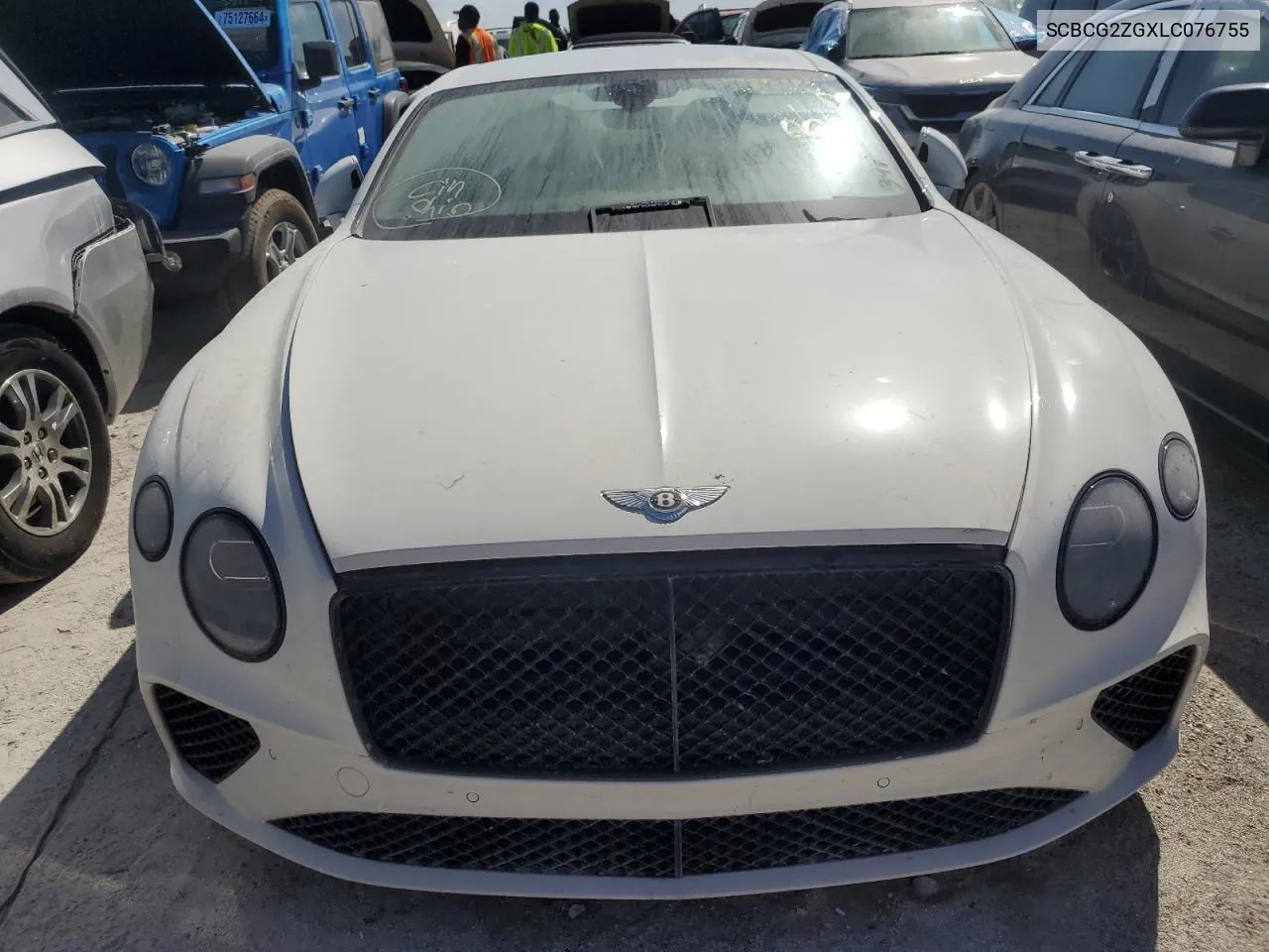 2020 Bentley Continental Gt VIN: SCBCG2ZGXLC076755 Lot: 75699524