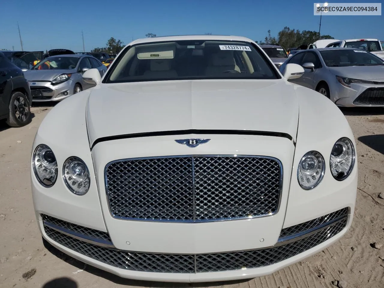 2014 Bentley Flying Spur VIN: SCBEC9ZA9EC094384 Lot: 74328774