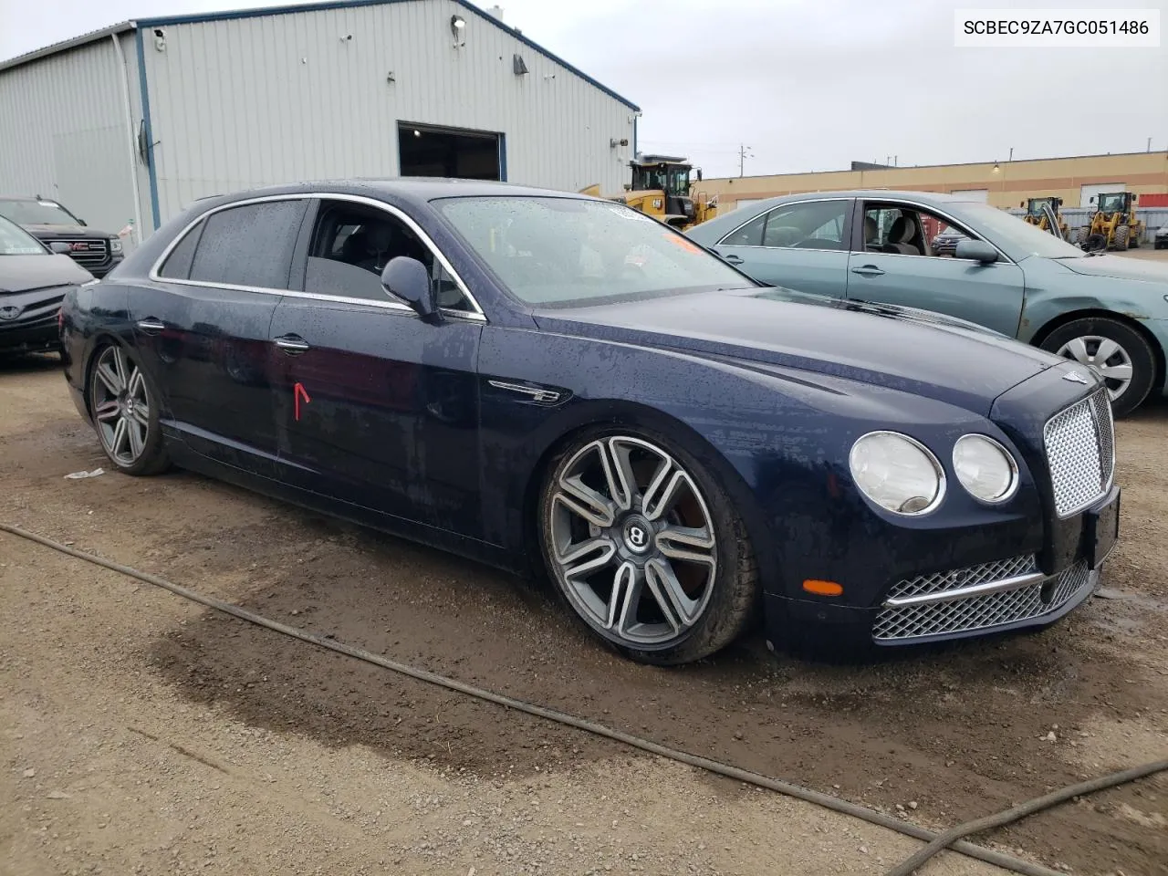 2016 Bentley Flying Spur VIN: SCBEC9ZA7GC051486 Lot: 68873534