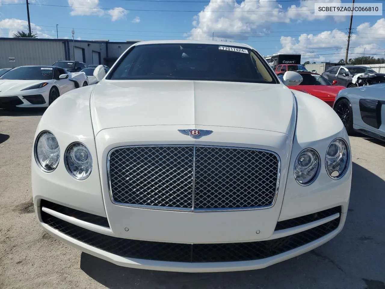 2018 Bentley Flying Spur VIN: SCBET9ZA0JC066810 Lot: 77017424