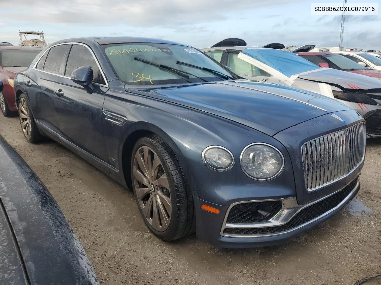 2020 Bentley Flying Spur VIN: SCBBB6ZGXLC079916 Lot: 74063544