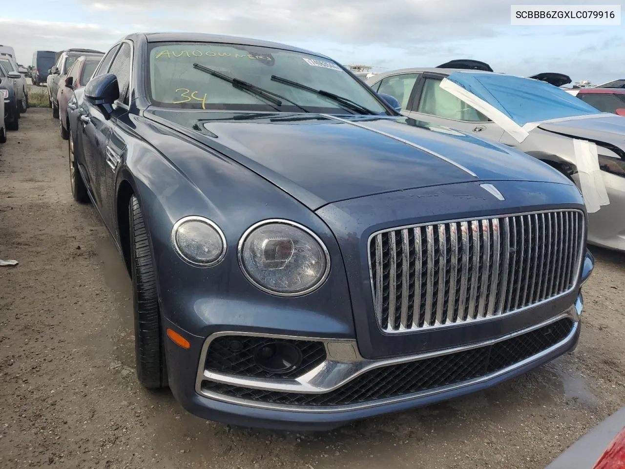 2020 Bentley Flying Spur VIN: SCBBB6ZGXLC079916 Lot: 74063544