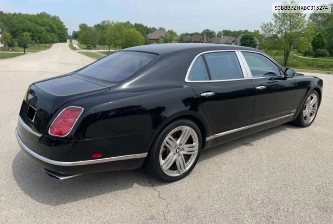 SCBBB7ZHXBC015274 2011 Bentley Mulsanne