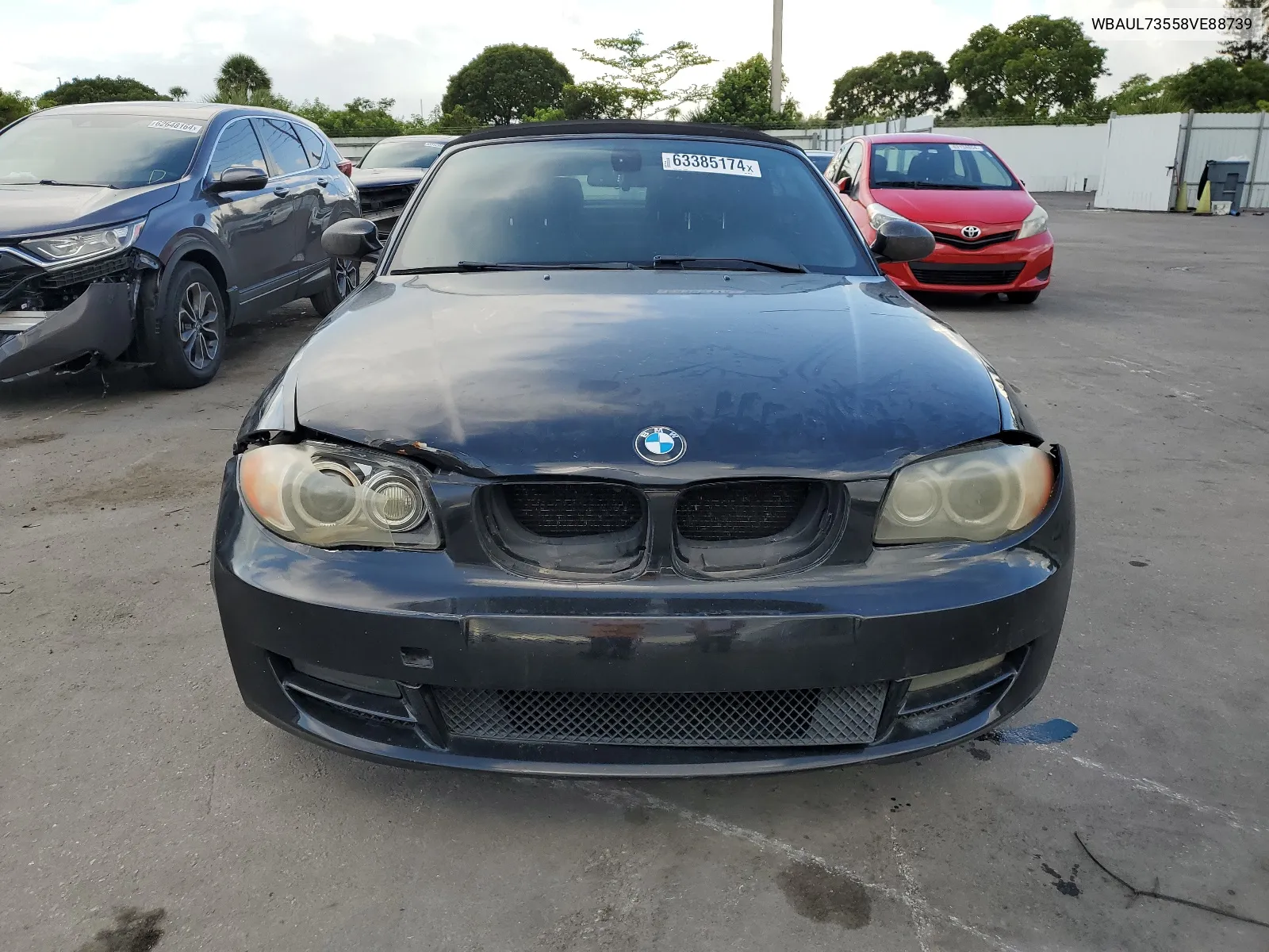 WBAUL73558VE88739 2008 BMW 128 I