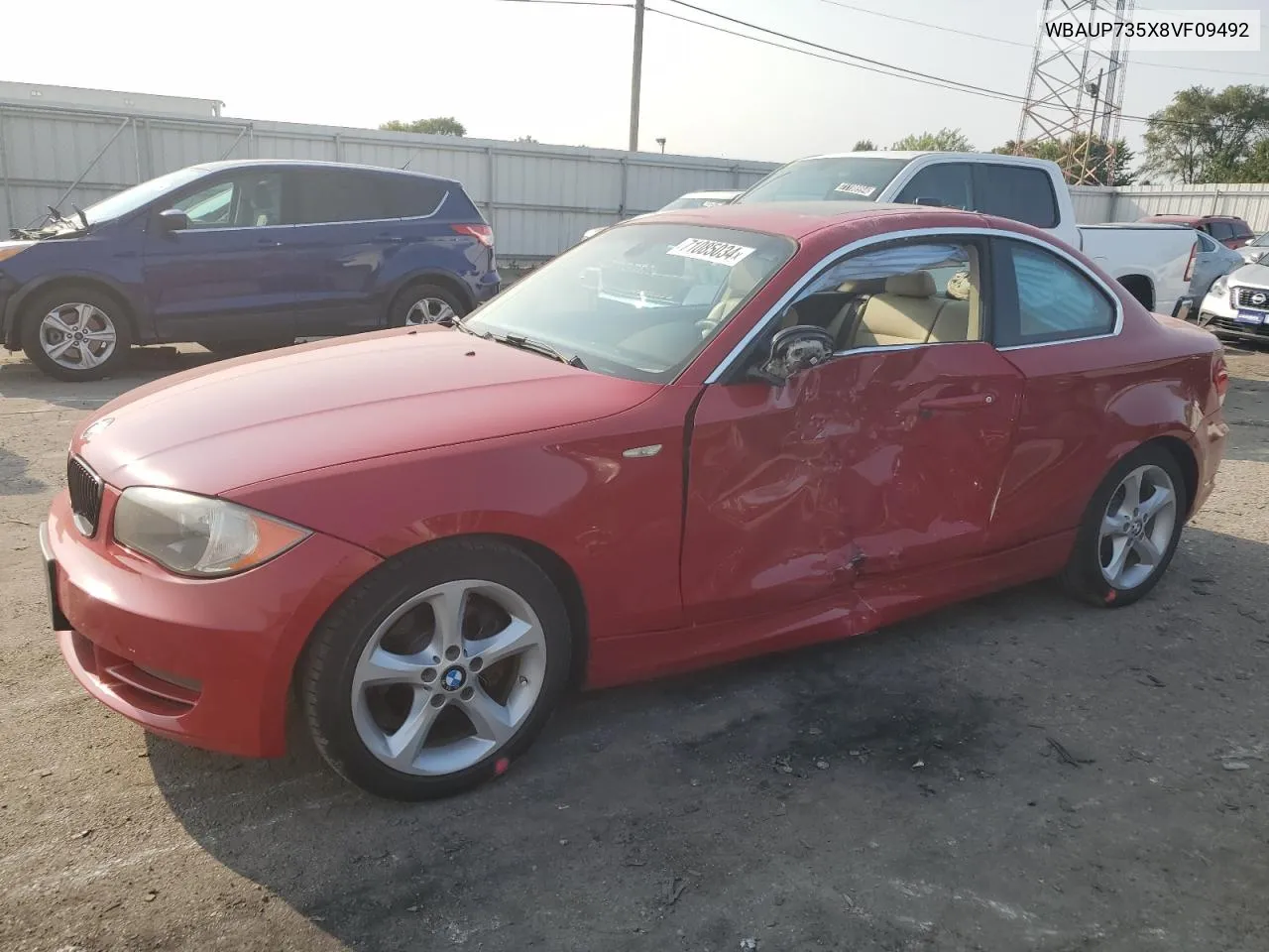 WBAUP735X8VF09492 2008 BMW 128 I