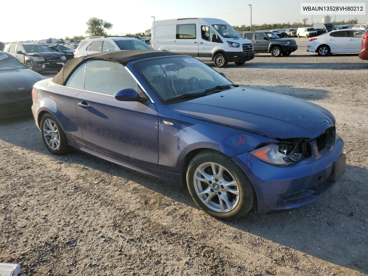 2008 BMW 128 I VIN: WBAUN13528VH80212 Lot: 74763044