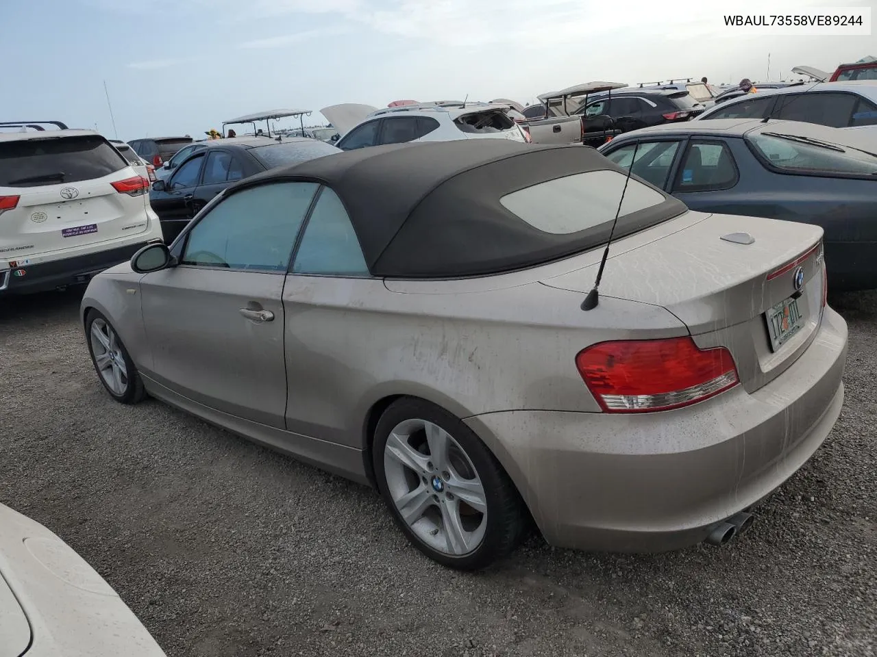 2008 BMW 128 I VIN: WBAUL73558VE89244 Lot: 74869764