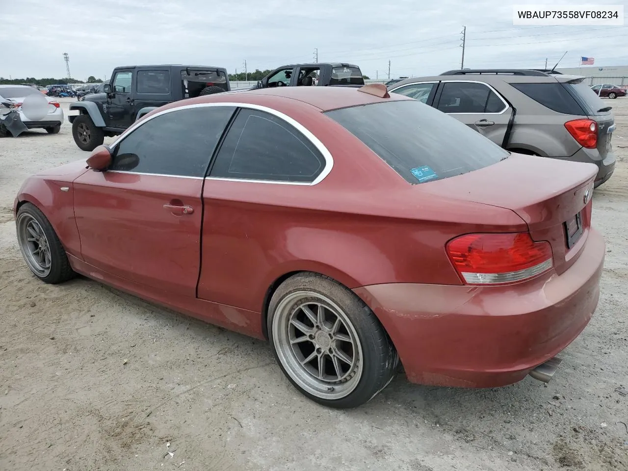 WBAUP73558VF08234 2008 BMW 128 I