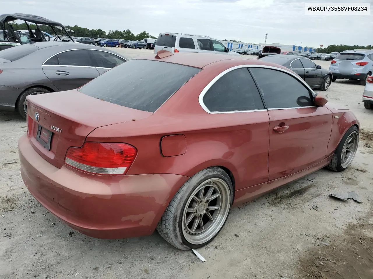 WBAUP73558VF08234 2008 BMW 128 I