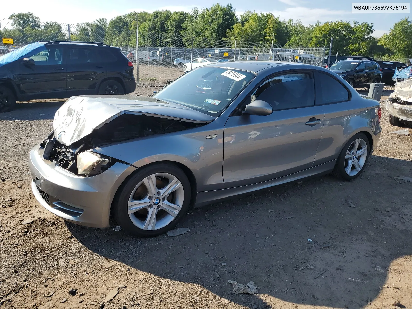 WBAUP73559VK75194 2009 BMW 128 I