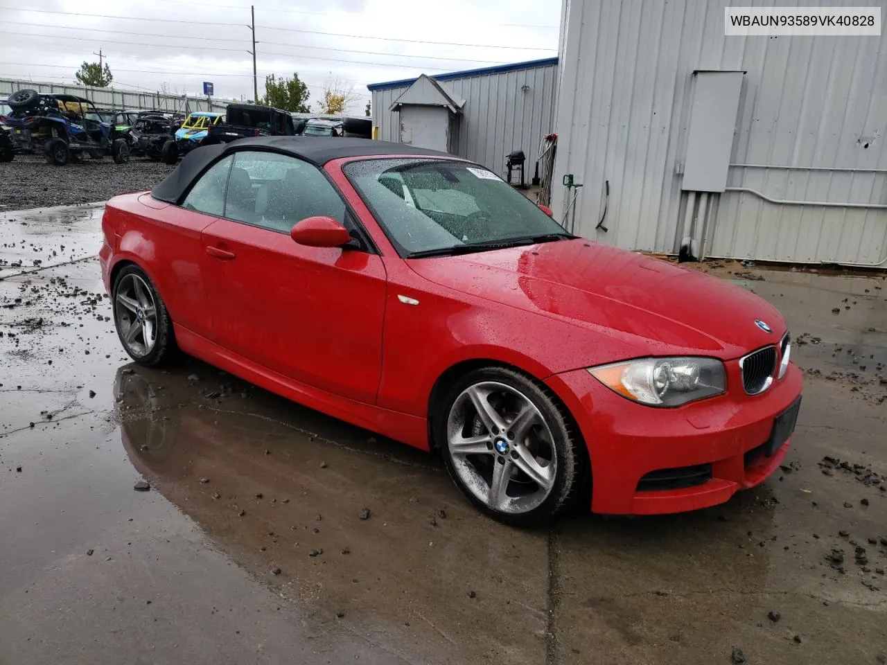 WBAUN93589VK40828 2009 BMW 135 I