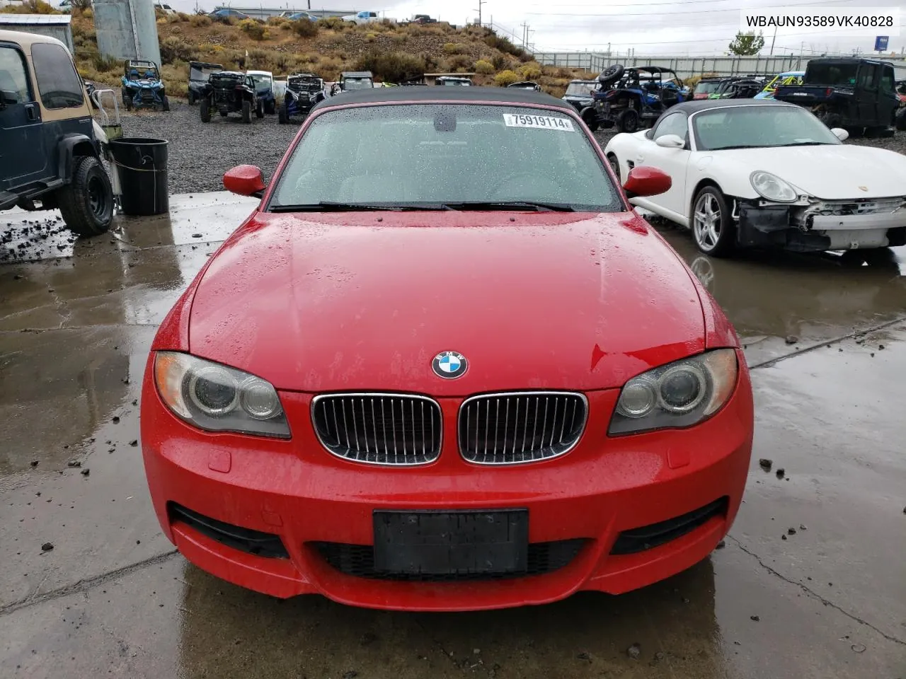 WBAUN93589VK40828 2009 BMW 135 I